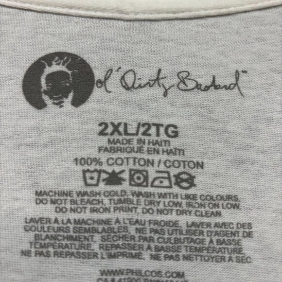 Ol Dirty Bastard Intoxicated Album Cover Hip Hop T-Shirt XXL - Picture 4 of 4